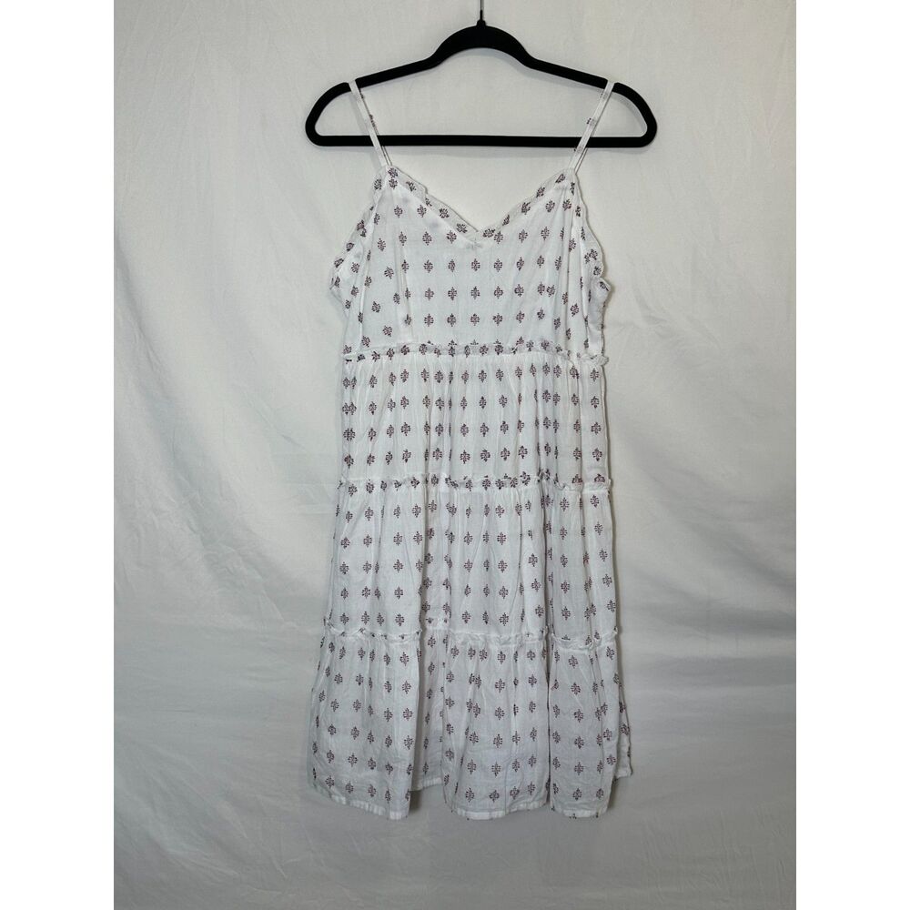 Sim & Sam Women's Adjustable Strap Sundress Tiered Skirt Size S Lined